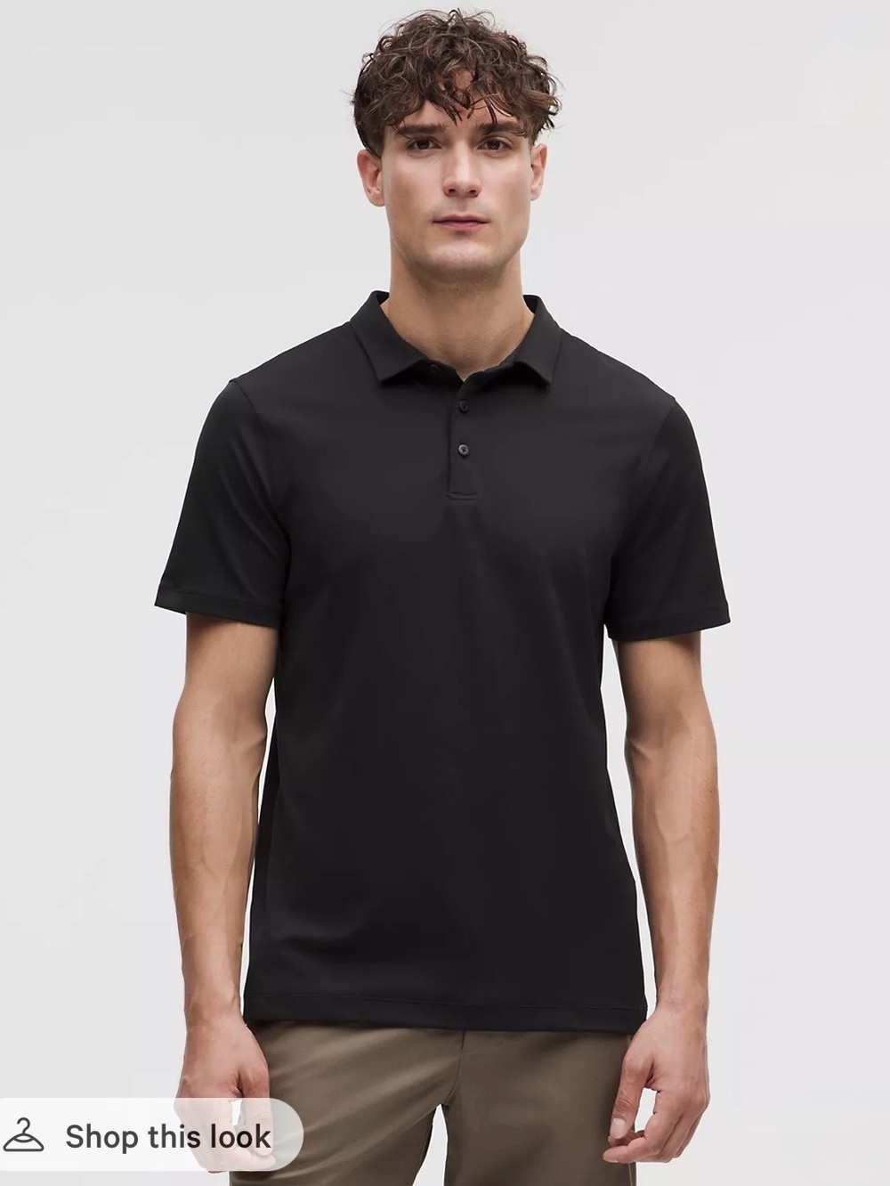 Lululemon show zero slim fit polo shirt